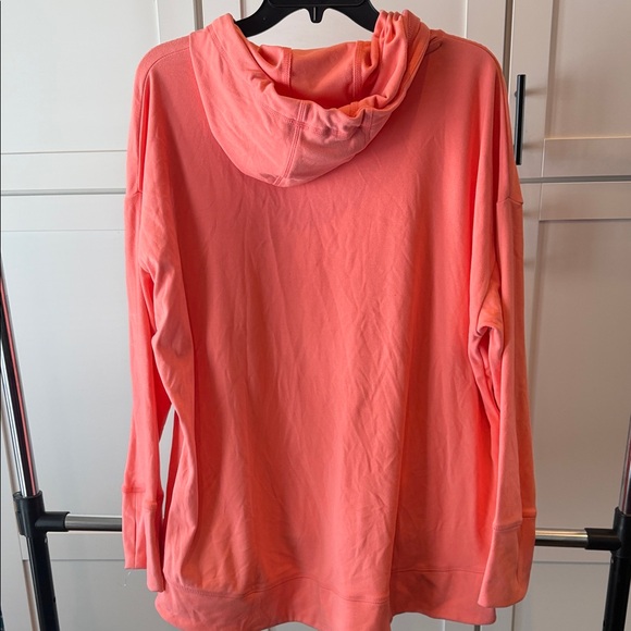 RBX Women's Bright Coral Hoodie - Picture 6 of 7